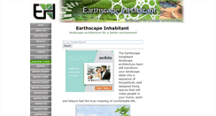 Desktop Screenshot of earthscapeinhabitant.com