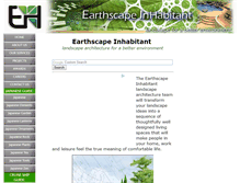 Tablet Screenshot of earthscapeinhabitant.com